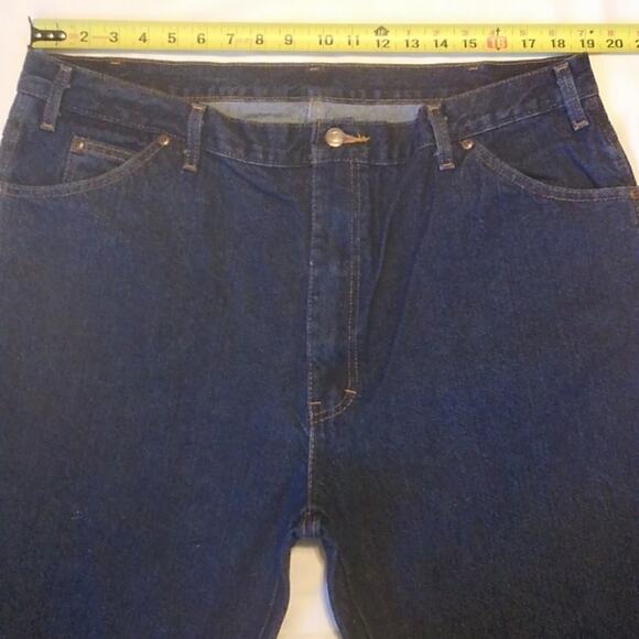 Dickies Straight Cotton Denim Blue Jeans 42X30 - Picture 2 of 8
